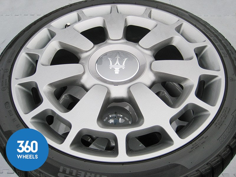 Genuine Maserati 20" Ghibli Quattroporte Crono Alloy Wheel Set Pirelli P Zero Winter Tyres 670011857 670011858