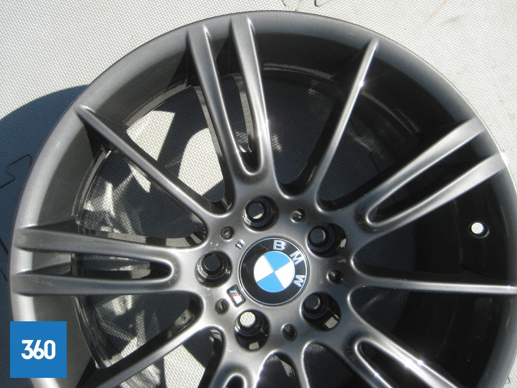 Genuine BMW 3 Series 18" MV3 M Sport Ferric Grey Alloy Wheels Set E90 E91 E92 36118036934 36118036933