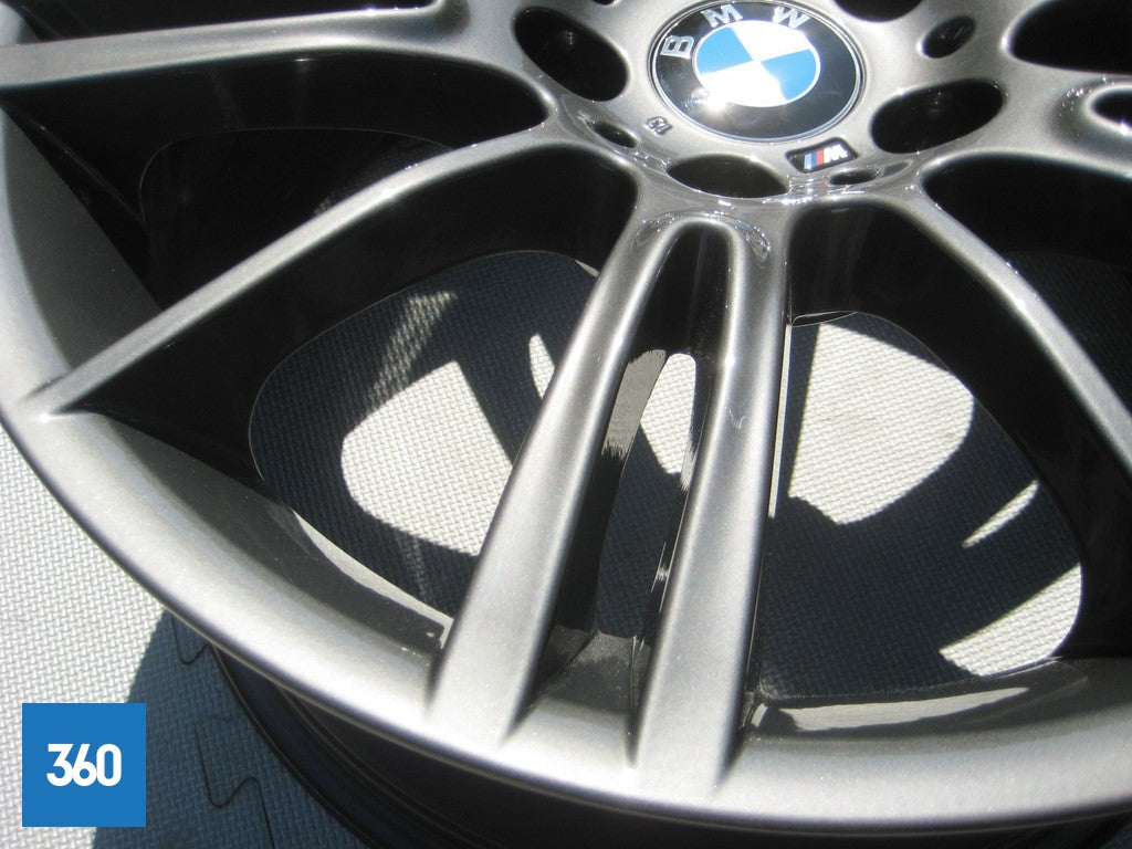 Genuine BMW 3 Series 18" MV3 M Sport Ferric Grey Alloy Wheels Set E90 E91 E92 36118036934 36118036933