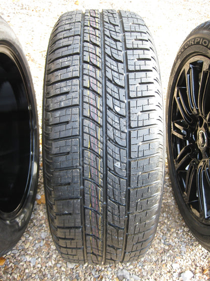 Genuine Land Rover Discovery 4 20" Gloss Black 10 Split Spoke Alloy Wheels Tyres