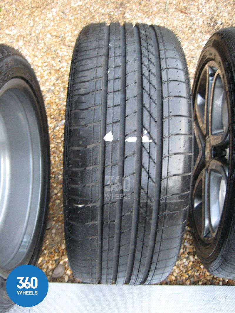 Genuine Mercedes Benz 17" A B CLA Class 5 Twin Spoke Alloy Wheels Goodyear M0 Tyres Cla A2464010302