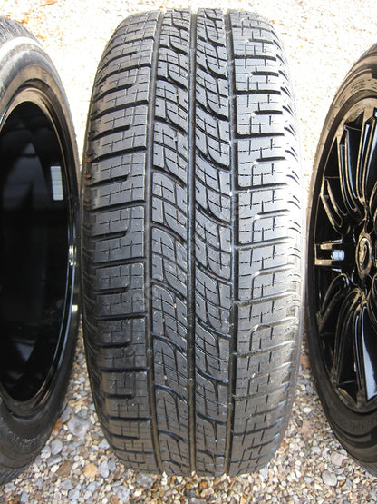 Genuine Land Rover Discovery 4 20" Gloss Black 10 Split Spoke Alloy Wheels Tyres