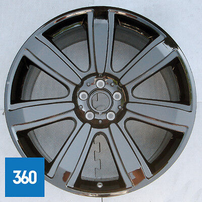 Genuine Bentley GT / GTC 21" 7 Elegant Spoke Gloss Black Alloy Wheel 3W0601025FL