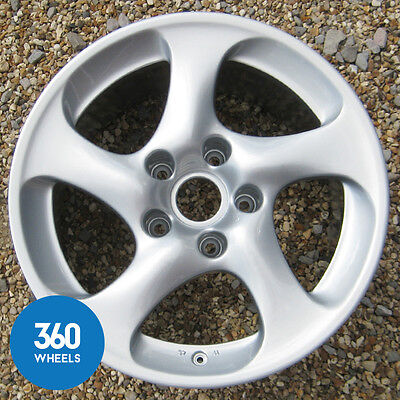 Genuine Porsche 996 18 Turbo 2 II Hollow Spoke 11J Alloy Wheel 99636214203