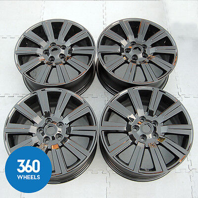 Genuine Land Rover Discovery 3 4 19" 10 Spoke Alloy Wheels Black LR032369