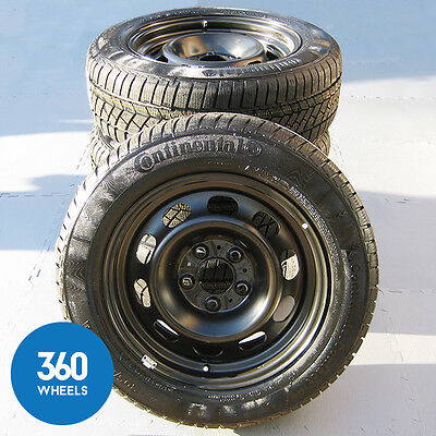 Genuine BMW 16" 3 4 Series Steel Alloy Wheel Continental Winter Tyres Set 320 318