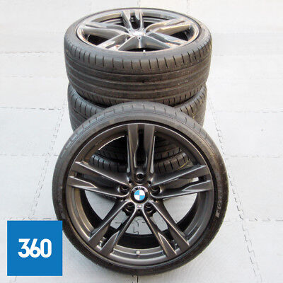 Genuine BMW 5 6 Series 20" 373 M Sport Double Spoke Alloy Wheels Dunlop SP Sport Maxx GT Tyre Set TPMS