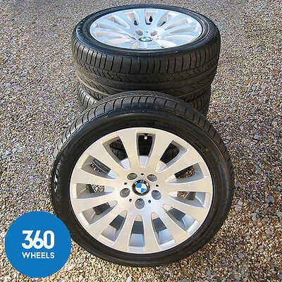 Genuine BMW 18" 6 Series 118 M Sport Radial Spoke Alloy Wheels Bridgestone Runflat Tyres 36116758777