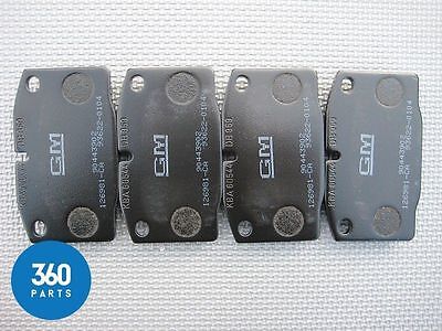 Genuine Vauxhall Opel Nova Astra E Cavalier Lotus Elan Bedford Front Brake Pads Set GM 90443902