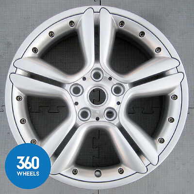 Genuine Mini 18" Countryman Paceman R127 5 Star Double Spoke Silver Alloy Wheel 36109803727