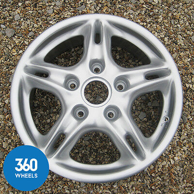 Genuine Porsche Boxster 16" 5 Twin Spoke Front Alloy Wheel 6J 99636211200