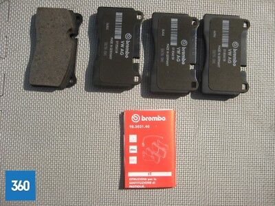 Genuine Lamborghini Aventador SV S SVJ Brembo Rear Brake Pad Set 470698451 470698451D
