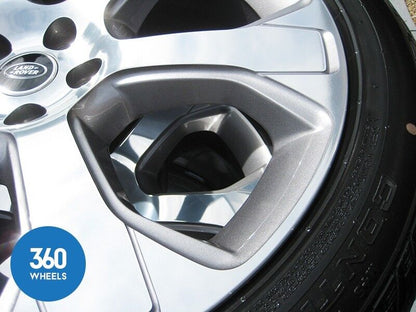 Genuine Range Rover 22" Style 601 Alloy Wheels Continental Tyres LR037747