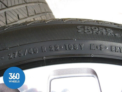 Genuine Range Rover 22" Style 601 Alloy Wheels Continental Tyres LR037747