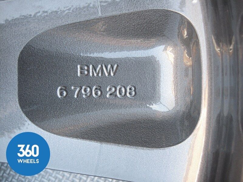 Genuine BMW 1 Series 17 382 5 Star Spoke Alloy Wheel Bridgestone Tyre 6mm 36116796208