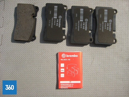 Genuine Lamborghini Aventador SV S SVJ Brembo Rear Brake Pad Set 470698451 470698451D