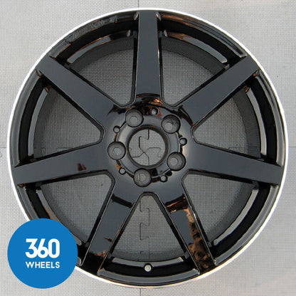Genuine Mercedes C Class 18 7 Spoke AMG Alloy Wheel Black A2044019802