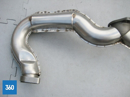 Genuine Ferrari F355 Complete Exhaust Catalytic Bypass Tube 5.2 Motronic 168977