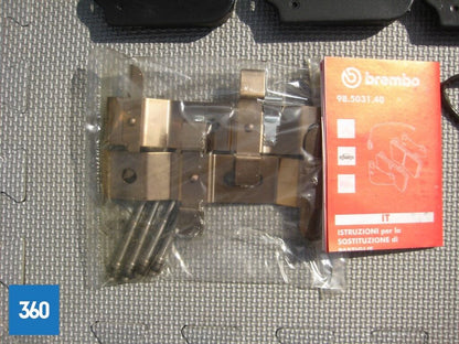 Genuine Maserati Granturiso MC Stradale Front  Brake Pad Kit 980145359