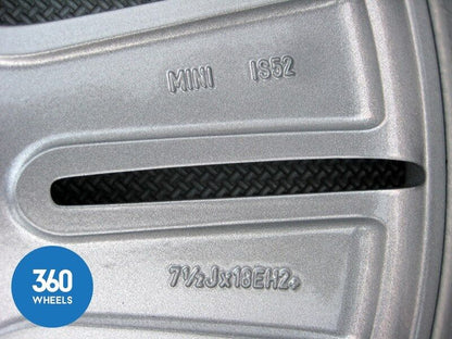 Genuine Mini 18" Countryman Paceman R127 5 Star Double Spoke Silver Alloy Wheel 36109803727