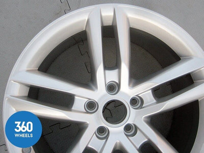 Genuine Audi TTRS 18" 5 10 Double Spoke 9J Silver Alloy Wheel 8J0601025AN