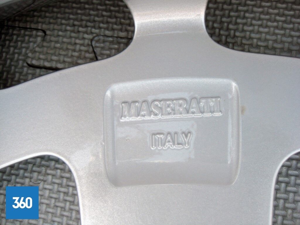 Genuine Maserati 20" Silver Crono Alloy Wheel Set 670011857 670011858