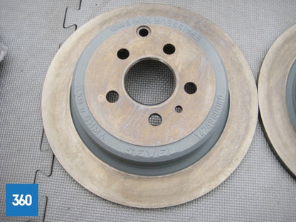 Genuine Fiat Lancia Ulysse Zeta 806 Synergie Rear Brake Disc Pair 9566928380