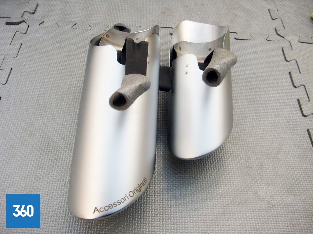 Genuine Lamborghini Huracan Accessory RH Matt Silver Exhaust Tip 4T0071910