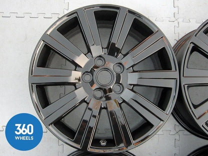 Genuine Land Rover Discovery 3 4 19" 10 Spoke Alloy Wheels Black LR032369