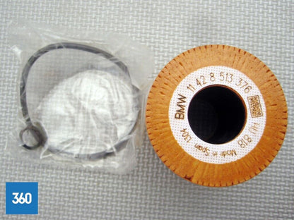 Genuine BMW 3 5 7 E38 E39 E46 Series Set Oil Filter Element 11428513375 11422247392