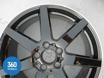Genuine Mercedes C Class 18 7 Spoke AMG Alloy Wheel Black A2044019802