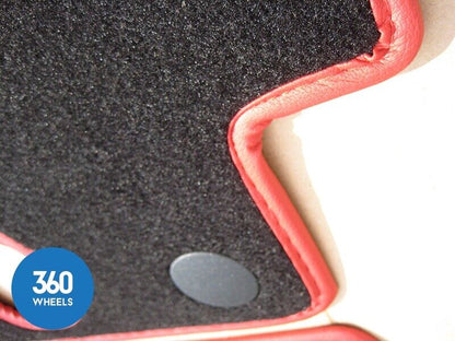 Genuine Maserati Granturismo GT MC Stradale Floor Carpet LHD Mats Black Red