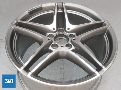 Genuine Mercedes C63 19" 5 Double Spoke Amg Rear Alloy Wheel A2054012000