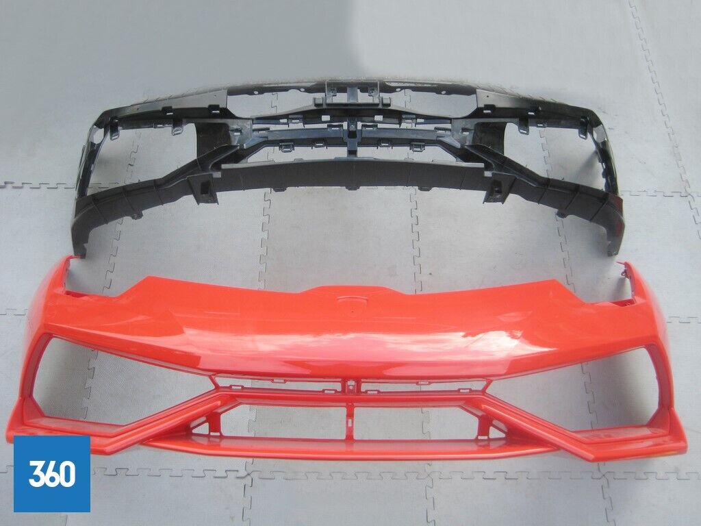 Genuine Lamborghini Huracan LP610 Front Bumper With Grid Red 400807437