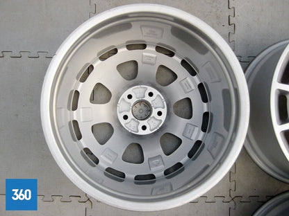 Genuine Maserati 20" Silver Crono Alloy Wheel Set 670011857 670011858