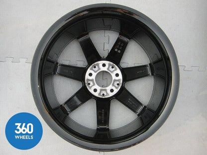 Genuine Mercedes C Class 18 7 Spoke AMG Alloy Wheel Black A2044019802