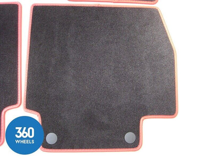 Genuine Maserati Granturismo GT MC Stradale Floor Carpet LHD Mats Black Red