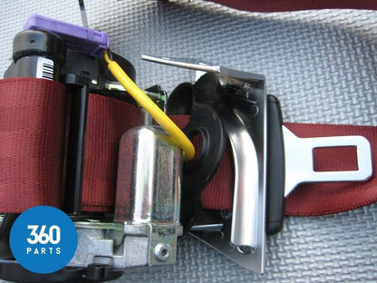 Genuine Bentley Continental GT GTC Near Side Rear Red Seat Belt 3W0857805ASFT