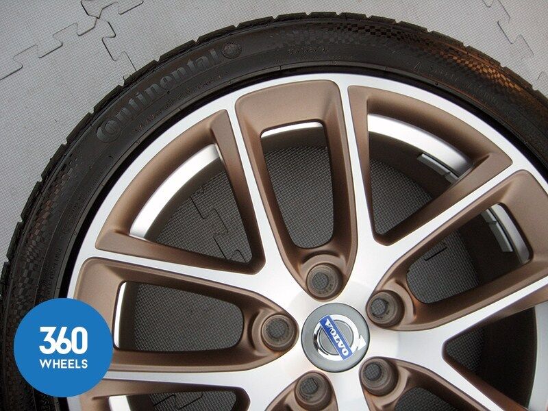 Genuine Volvo 18" S60 5 Double Spoke Modin Alloy Wheel Conti Tyre 9487105