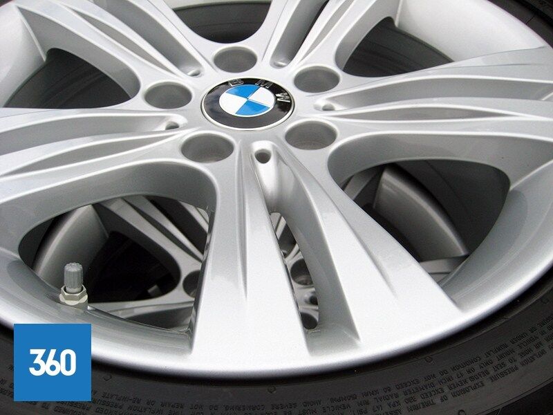 Genuine BMW 3 4 Series 17" 392 5 Double Spoke Alloy Wheels Set Continetal Tyres 36116796239