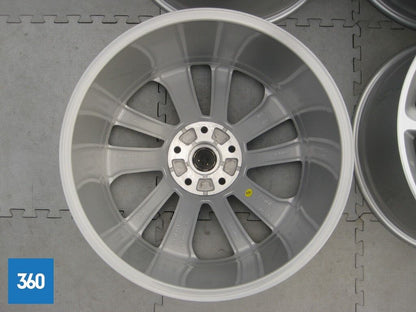 Genuine Bentley Bentayga 21" 5 Twin Spoke Silver Alloy Wheels Set 36A601025C