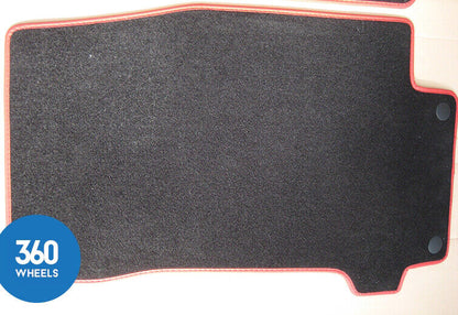 Genuine Maserati Granturismo GT MC Stradale Floor Carpet LHD Mats Black Red