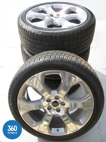 Genuine Range Rover 22" Style 601 Alloy Wheels Continental Tyres LR037747