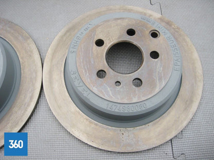 Genuine Fiat Lancia Ulysse Zeta 806 Synergie Rear Brake Disc Pair 9566928380