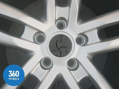 Genuine Audi TTRS 18" 5 10 Double Spoke 9J Silver Alloy Wheel 8J0601025AN