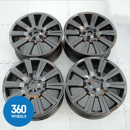 Genuine Land Rover Discovery 3 4 19" 10 Spoke Alloy Wheels Black LR032369