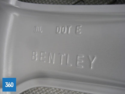 Genuine Bentley Bentayga 21" 5 Twin Spoke Silver Alloy Wheels Set 36A601025C