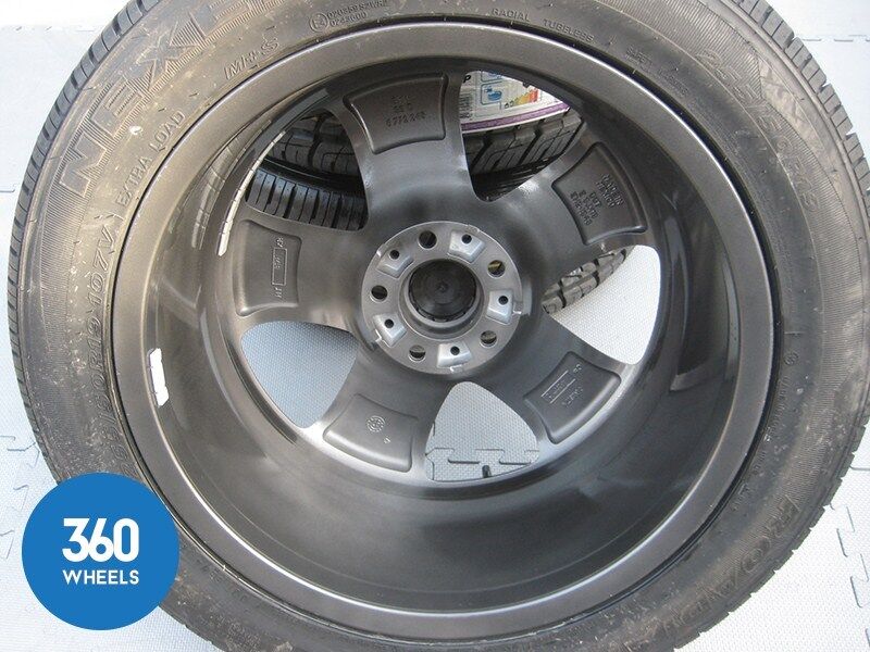 Genuine BMW X5 E70 19" 212 5 Spoke Grey Alloy Wheel Set Nexen Tyres 36116772245