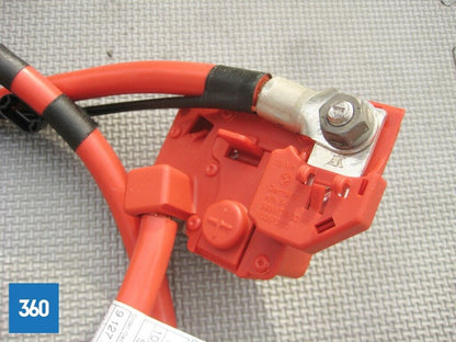 Genuine BMW 6 E63 E64 Series Positive Battery Cable Plus Pole 61129127780