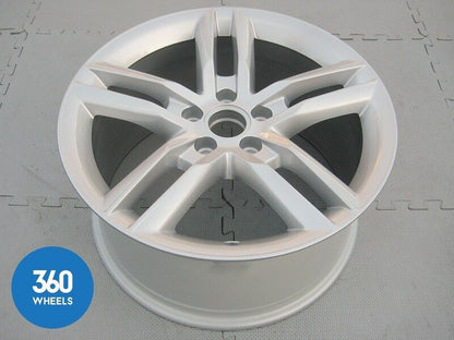 Genuine Audi TTRS 18" 5 10 Double Spoke 9J Silver Alloy Wheel 8J0601025AN